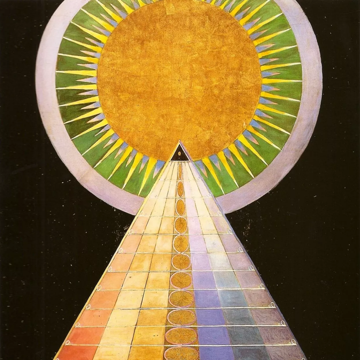 Hilma af Klimt pyramid