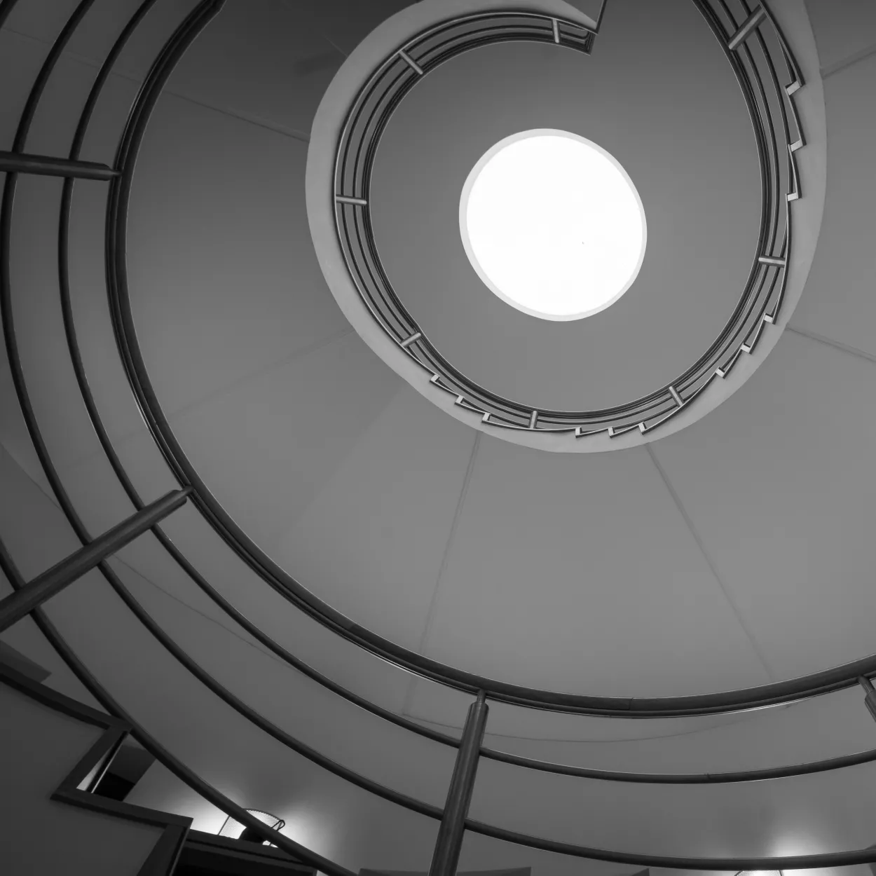 Spiral shape of the Library Tower